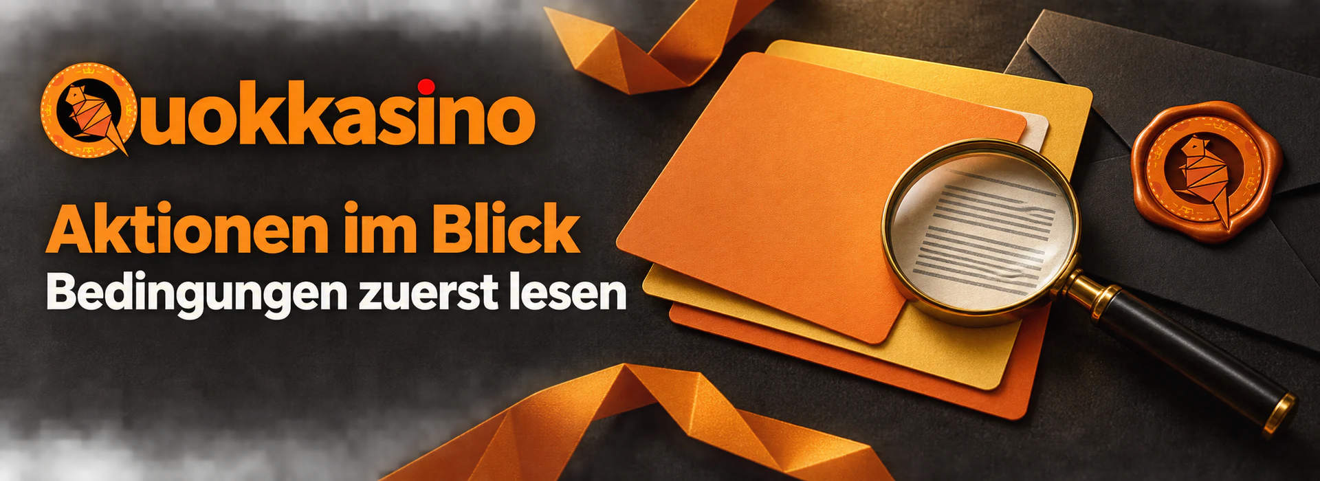 Quokkasino Aktionen: Geschenkbox und Spielchips in Orange und Gold